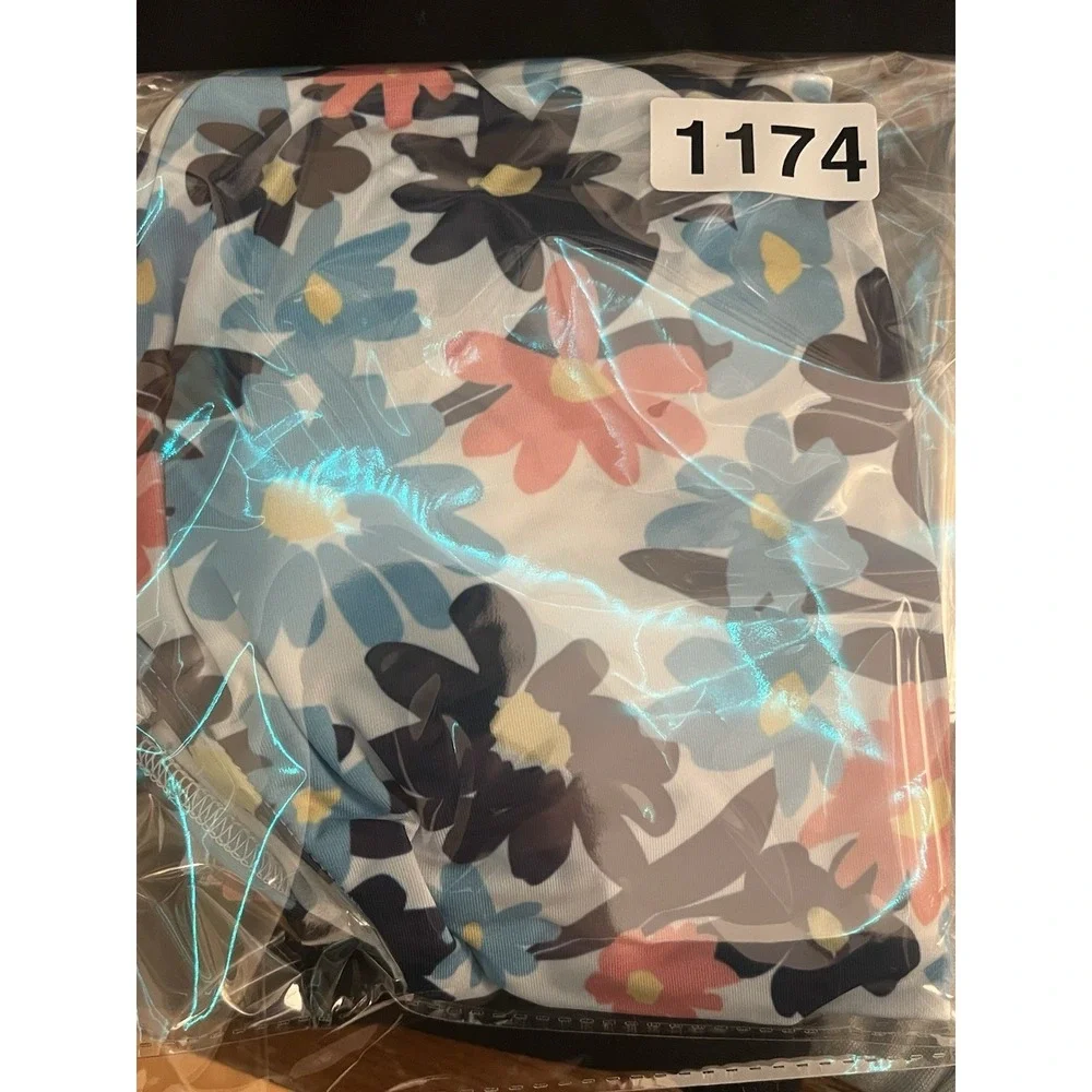 NWT SPLENDID 2 Piece Woman's Room To Bloom Hileg Set Sz M‎ Blue Sz M -#SP82261M